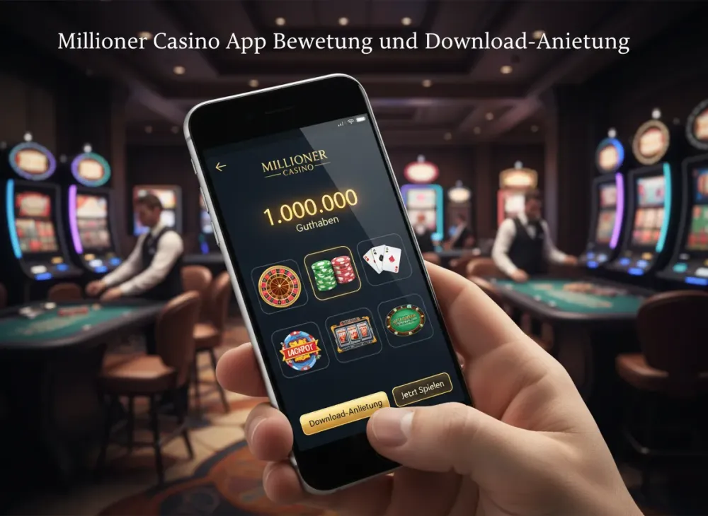 Millioner casino app Bewertung und Download-Anleitung