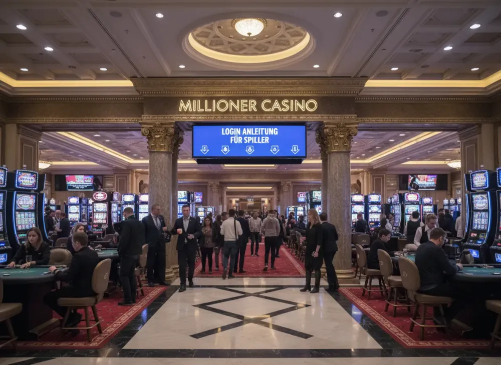 Millioner casino login Anleitung für Spieler